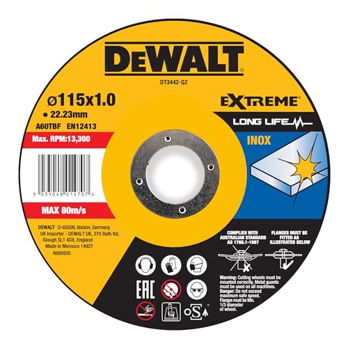 Disco de corte plano EXTREME® Fast Cut para INOX con grano... - Bon plan à 0.67€