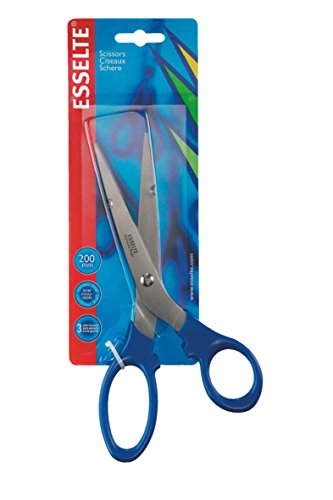 Esselte 82120 Papierschere 2000, 200 mm, 8 Zoll, Griff blau - Amazon Allemagne à 4.44€