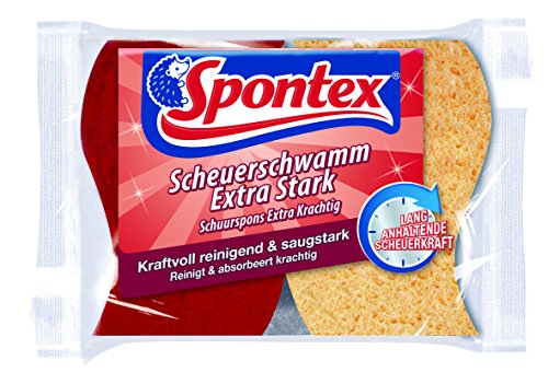 Spontex Spugna lavapiatti Extra Forte 2 pezzi - Amazon Italie à 1.89€
