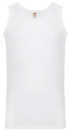 Fruit of The Loom Athletic Maillot de Corps - Blanc - Large - Sports & Fitness Amazon France à 4.90€