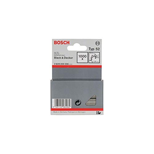 Bosch Accessories 2609200206 Agrafes 10/12,3 mm 1000 pièces... - Bricolage & Outils en promo à 5.46€