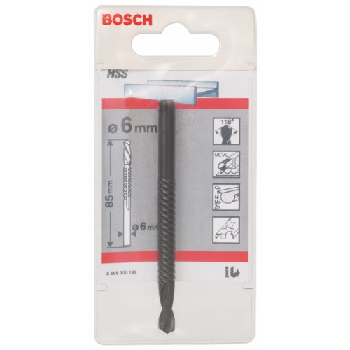 Bosch Accessories 2609200199 HSS Routing Drill Bit, 0 V... - Home & Kitchen Amazon UK à 8.44€
