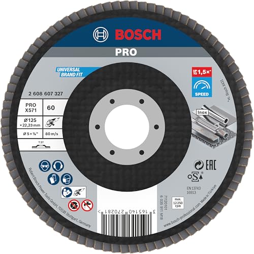 Bosch 1x Plateau à lamelles PRO Metal X571, version plate... - Bricolage & Outils en promo à 4.09€