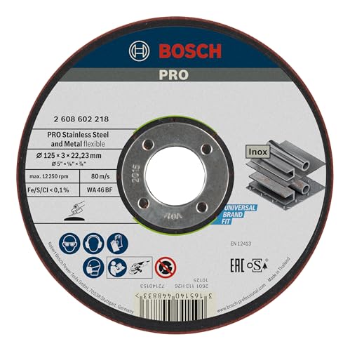 Bosch 1x Mola da sbavo PRO Semi-Flexible piccole, foro... - Bricolage & Outils en promo à 5.73€