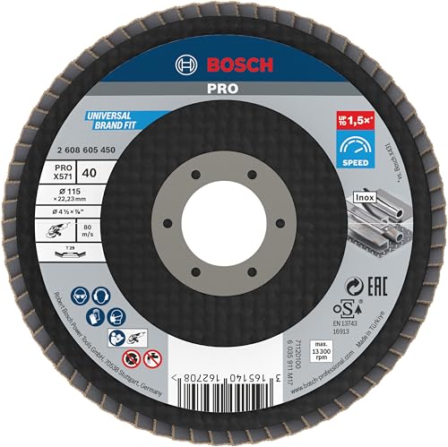 Bosch 1x Disco lamellare PRO X571 piccole, versione... - Bricolage & Outils Amazon Italie à 2.47€