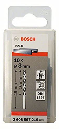 Bosch Pro Karosseriebohrer HSS-R rollgewalzt (10 Stück, Ø 3... - Bricolage & Outils Amazon Allemagne à 10.05€
