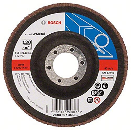 Bosch Accessories Plateau à Lamelles X551, 120 Grain, 15 à... - Bricolage & Outils Amazon France à 3.17€
