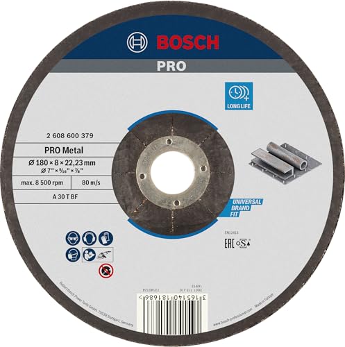 Bosch 1x Mola da sbavo PRO Metal grandi, foro 22,23 mm, oSa... - DIY & Tools Amazon Italy à 7.23€