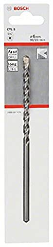 Bosch Professional 1x Betonbohrer CYL-3 (für Beton, Ø 6 x... - Bricolage & Outils Amazon Allemagne à 2.12€