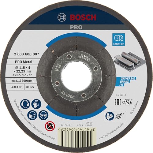 Bosch 1x PRO Metal Longlife Schleifscheibe für kleine... - Bricolage & Outils Amazon Allemagne à 1.58€