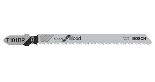 Bosch 3x T 101 BR Clean for Wood Jigsaw Blade (for... - Home & Kitchen Amazon UK à 6.27€