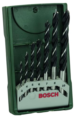 Bosch Mini X-line - Set de 7 brocas para madera (Ø... - Bricolage & Outils en promo à 6.99€