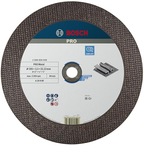 Bosch 1x Disque à tronçonner PRO Metal Longlife pour grande... - Bricolage & Outils Amazon France à 7.49€