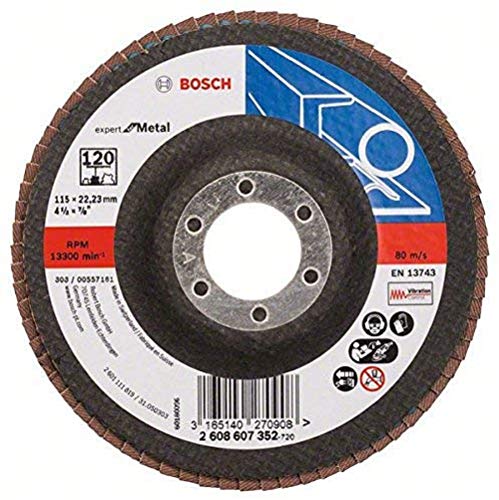 Bosch 2 608 607 352 - Disco de láminas (115 mm, 22,23 mm... - DIY & Tools Amazon Spain à 4.54€