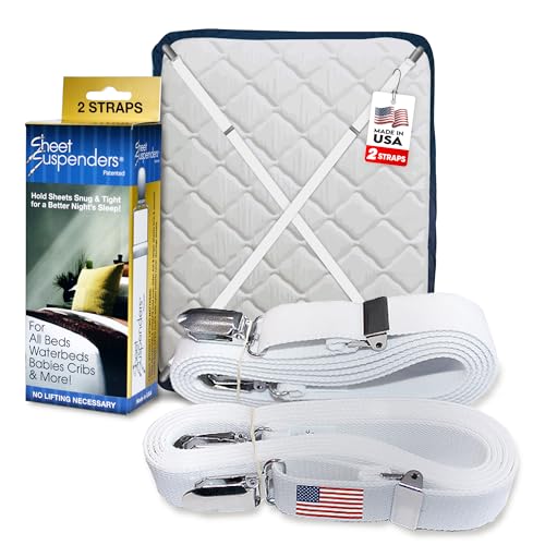 Sheet Suspenders Original Spannbettlaken (Greifer... - Maison & Cuisine Amazon Allemagne à 7.02€