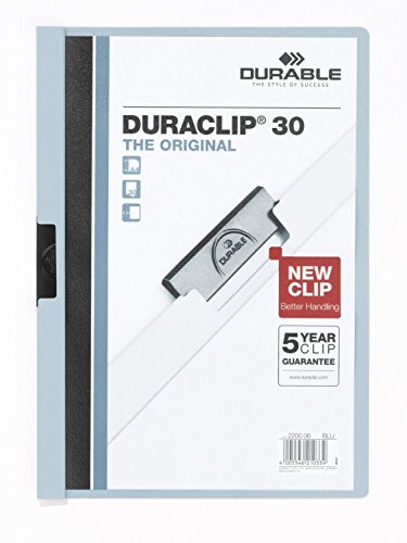 Durable Klemm-Mappe Duraclip Original 30 (für 1-30 Blatt... - Amazon Allemagne à 13.15€