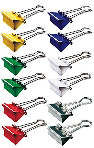 MAUL Boite de 12 Pinces double clip 19 mm Assorti en promo à 1,52€ (-68%) sur Amazon FR