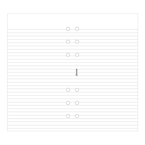 Filofax Blocco note bianco a righe (B132210) - Amazon Italie à 13.74€
