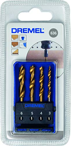 Dremel 636 Lot de 4 Mèches Décolletées pour Percer le Bois... - Bricolage & Outils Amazon France à 9.99€
