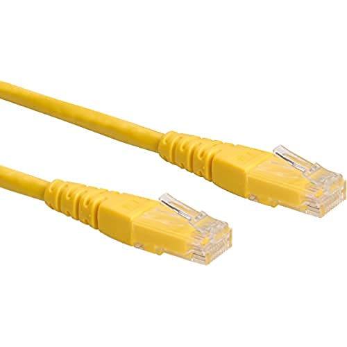 ROLINE 21.15.1542 cavo di rete 2 m Cat6 U/UTP (UTP) Giallo - Pet Supplies Amazon Italy à 9.70€