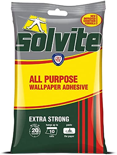 Solvite All-Purpose Wallpaper Adhesive, Reliable Adhesive... - Home & Kitchen Amazon UK à 2.32€