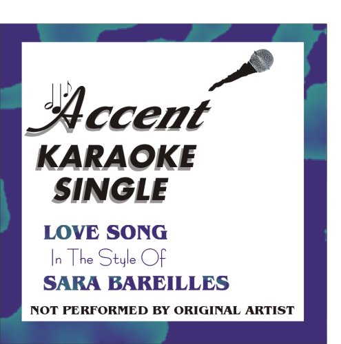 Love Song by Sara Bareilles Karaoke CD+G Single - Musique & Instruments Amazon France à 65.37€