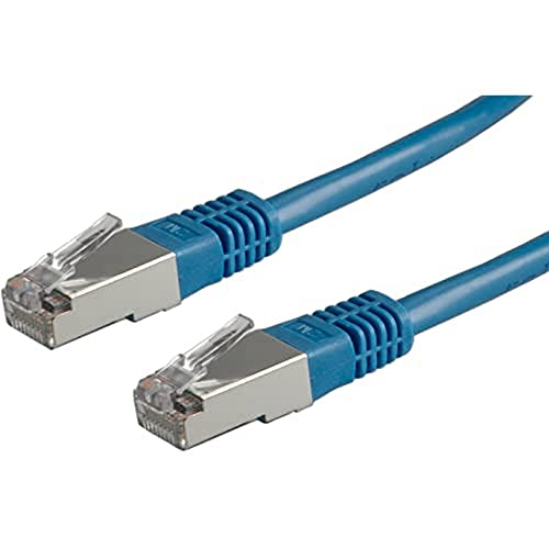 VALUE Patchkabel Kat.6 (Class E) S/FTP (PiMF), blau, 2 m - Bon plan à 2.99€