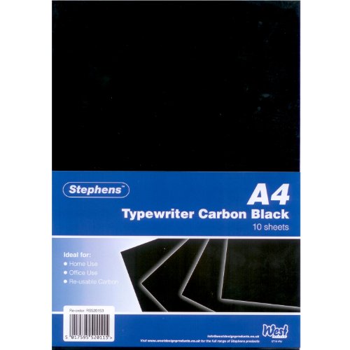 Stephens Pack de 10 feuilles de papier carbone pour Machine... - Auto & Motorcycle Amazon France à 5.09€