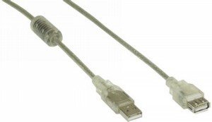 USB 2.0 High Quality Verlängerung Stecker A an Buchse A, 2m - High-Tech & Électronique Amazon Allemagne à 1.99€