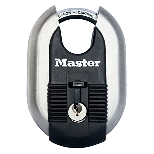 MASTER LOCK Cadenas Rond [A Clé] [Acier Inoxydable]... - Bricolage & Outils Amazon France à 16.81€