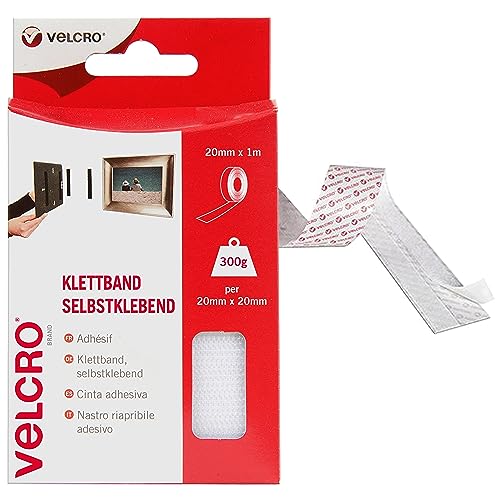 VELCRO Marke | Klettband Selbstklebend | Zuschneidbares... - High-Tech & Électronique Amazon Allemagne à 3.40€