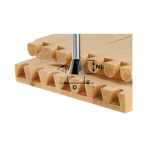 Festool Fraise à queue d'aronde HW S8 D20/17/15° en promo à 45,91€ (-30%) sur Amazon FR