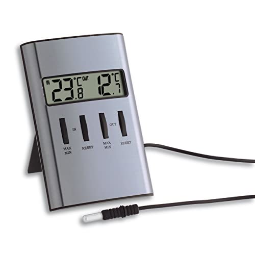 TFA 30.1029 Thermomètre numérique intérieur/extérieur... - Bricolage & Outils Amazon France à 5.68€