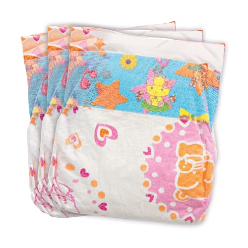 Heless - 375 - Couches 3 Pièces pour Poupées de 28-35 cm - Jouets & Jeux Amazon France à 2.69€