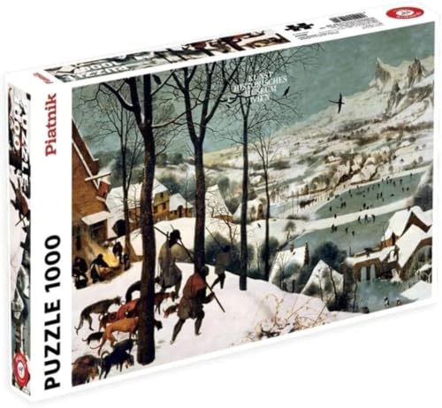 Puzzle - Bruegel - Jäger im Schnee (1000) - Jouets & Jeux Amazon Allemagne à 8.99€
