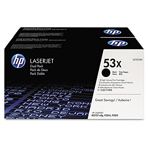 HP Q7553XD 53X High Yield Original LaserJet Toner... - Auto & Moto Amazon Royaume-Uni à 28.97€