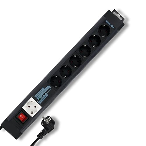 Rev Ritter 00147171 Supra-Line - Regleta (6 enchufes, 3,7... - Bon plan à 11.70€