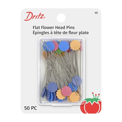 Dritz Flat Flower Head Pins-50/Pkg - Jardin & Extérieur en promo à 7.43€