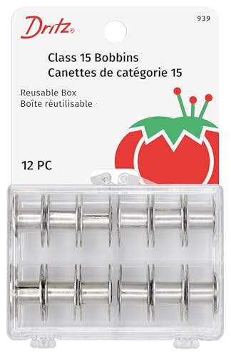 Dritz Metall Class 15 bobbins-12/Pkg, andere, Mehrfarbig - Maison & Cuisine Amazon Allemagne à 7.26€