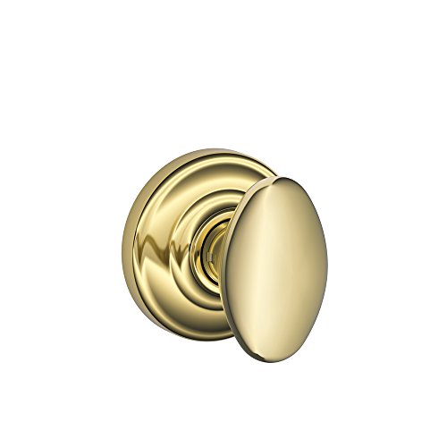 Schlage Siena Dummy Knob, Andover Rose, Bright Brass - Home & Kitchen Amazon UK à 8.81€