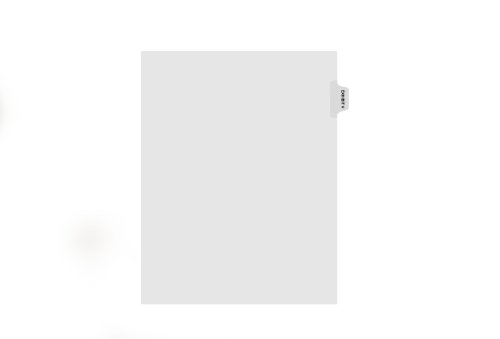 Kleer-fax Letter-size individuels Exhibit Intercalaires... - Fournitures Bureau Amazon France à 2.12€