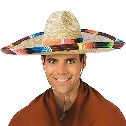 Rubie s Sombrero Adult Costume Co 34384 avec bande Serape... - Jouets & Jeux Amazon France à 113.00€