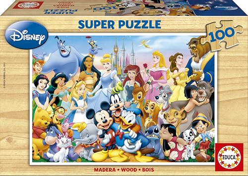 Educa - Puzzle en Bois pour Enfants avec 100 pièces |... - Jouets & Jeux Amazon France à 7.79€