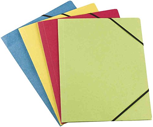 Elba 100200697 Ordnungsmappe, DIN A4, Karton, 6 Fächer Blau - Fournitures Bureau Amazon Allemagne à 2.13€