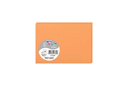 Clairefontaine 1336C Pack of 25 Plain Cards Format C6... - Fournitures Bureau en promo à 2.04€