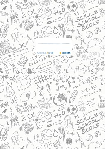 Protège-cahier « Schoolydoo » de Herma - En plastique... - Fournitures Bureau en promo à 4.93€