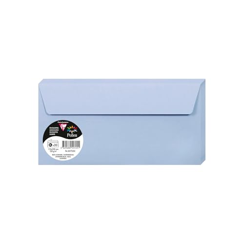 Clairefontaine Enveloppes DL Bleu lavande 120g... en promo à 4,89€ (-54%) sur Amazon FR