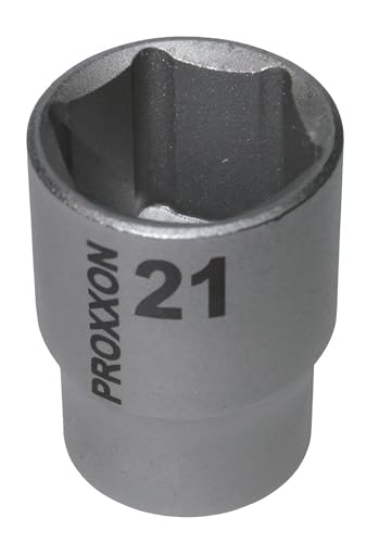 Proxxon 23420 Vaso de 1/2", Tamaño 21mm, Longitud Total 21mm - Bricolage & Outils Amazon Espagne à 1.99€