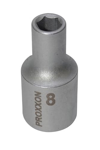 PROXXON 23400 Steckschlüsseleinsatz/Nuss 8mm Antrieb 12,5mm... - Bricolage & Outils Amazon Allemagne à 3.49€
