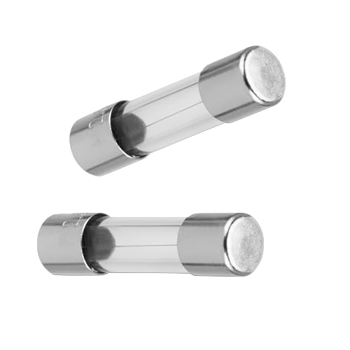 REV Glass Fast Fuse 0.5A 5 x 20 mm Silver (Pack of 2) - Maison & Cuisine Amazon Royaume-Uni à 1.91€